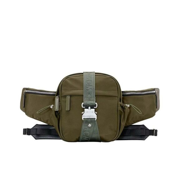 MCM Other - MCM Men's London Green Nylon Jemison Crossbody 2 in 1 Bag